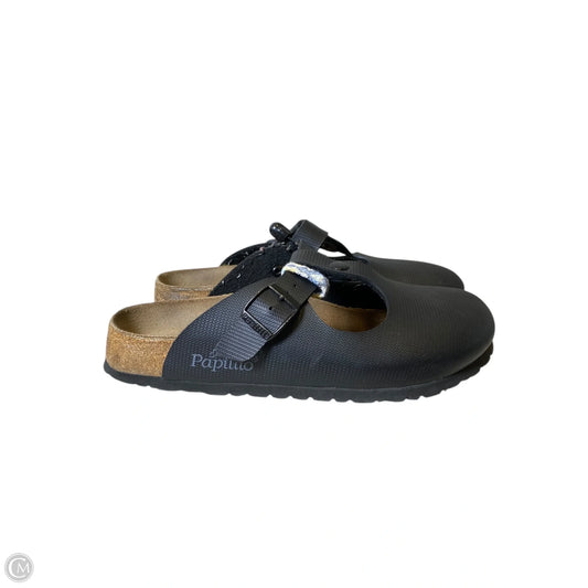 Shoes Flats By Birkenstock In Black, Size: 9