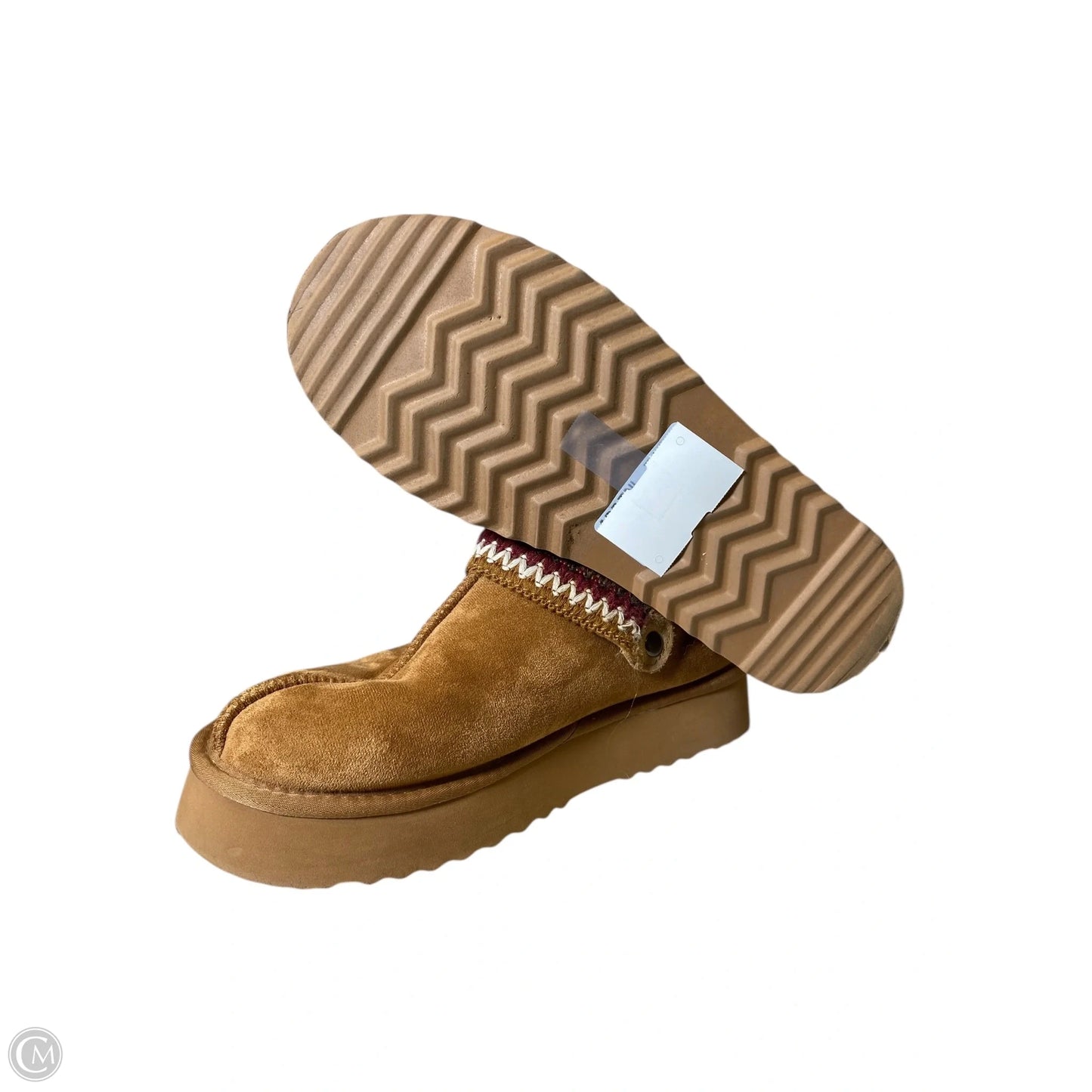 Shoes Flats By Clothes Mentor In Brown, Size: 9