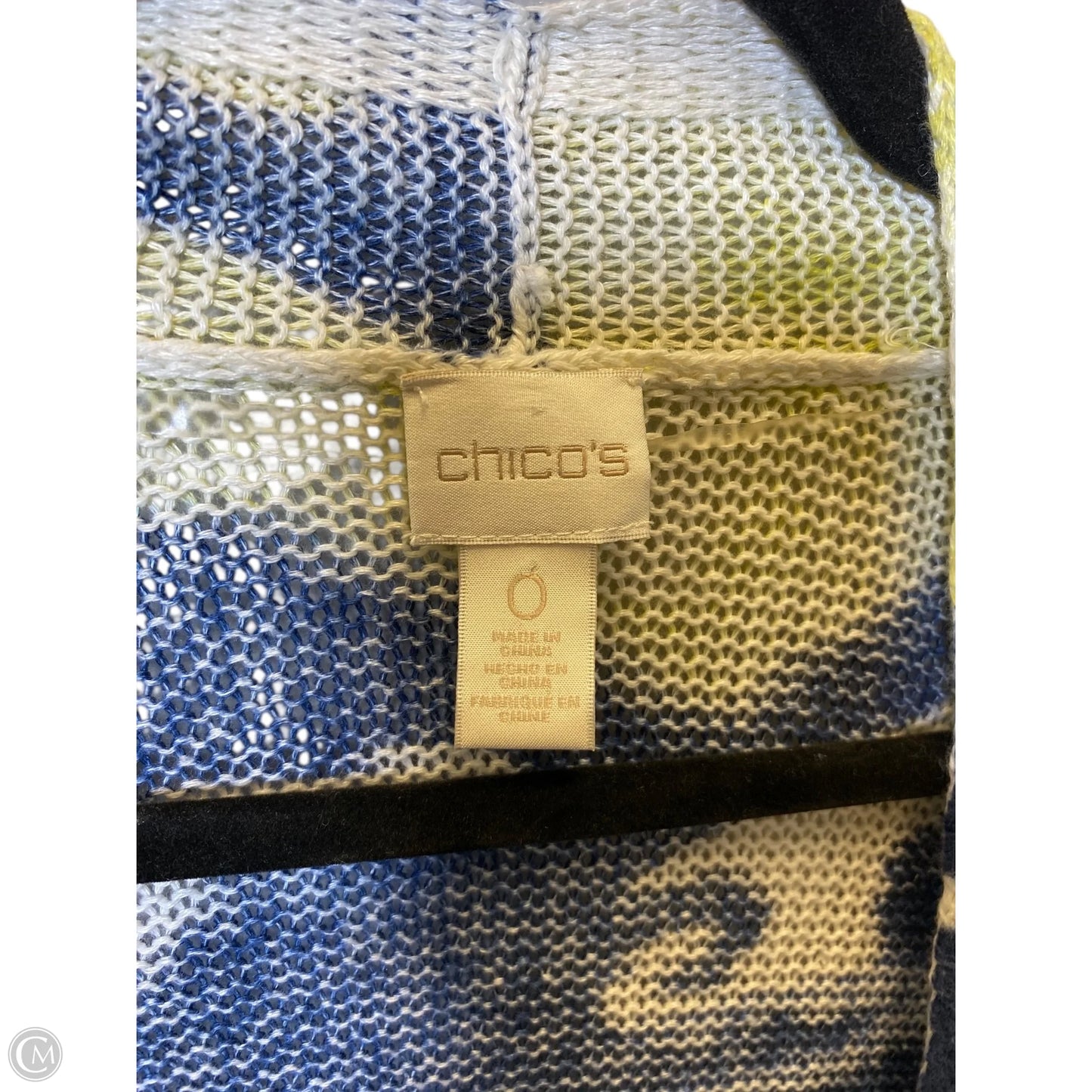 Cardigan By Chicos In Multi-colored, Size: S