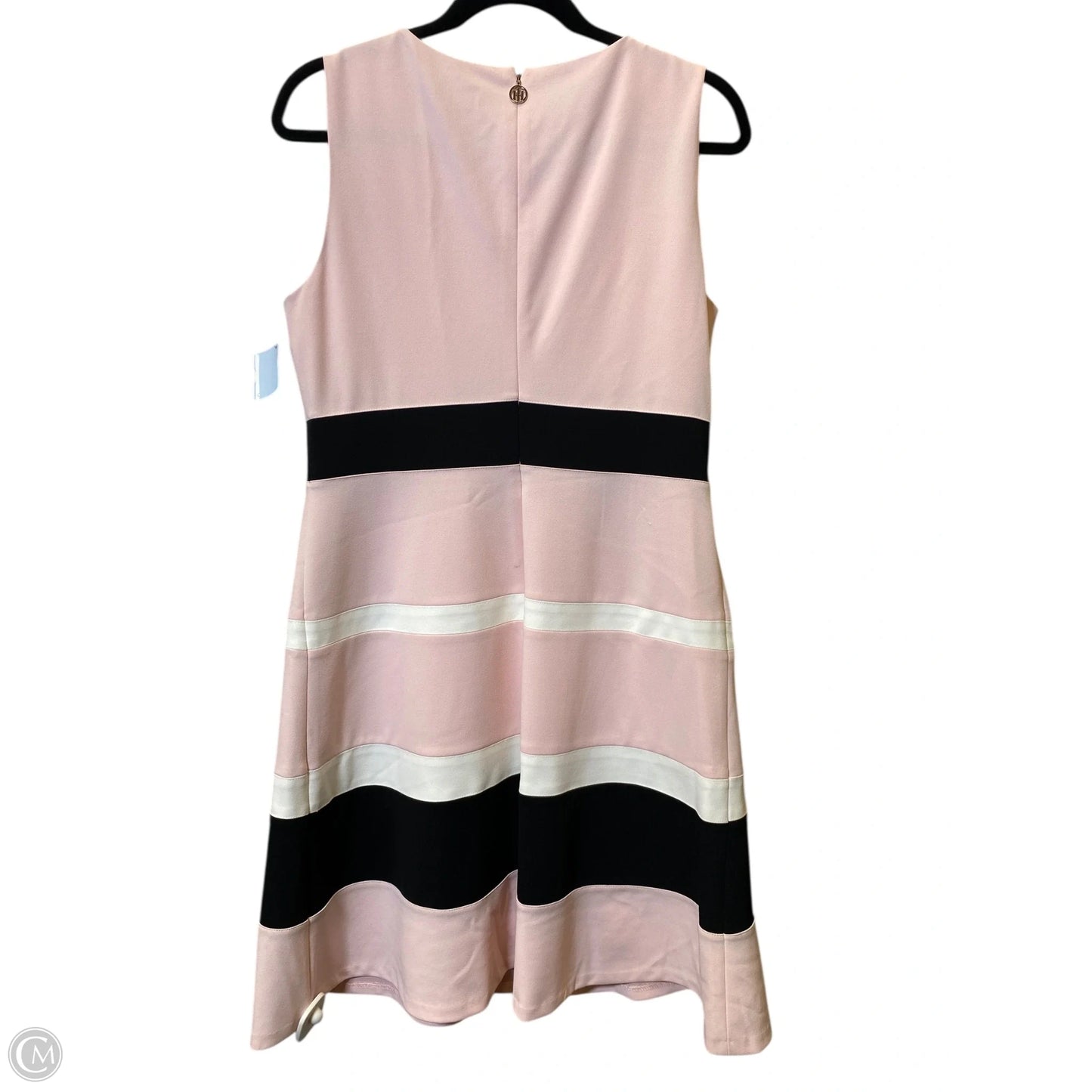 Dress Casual Midi By Tommy Hilfiger In Multi-colored, Size: 12