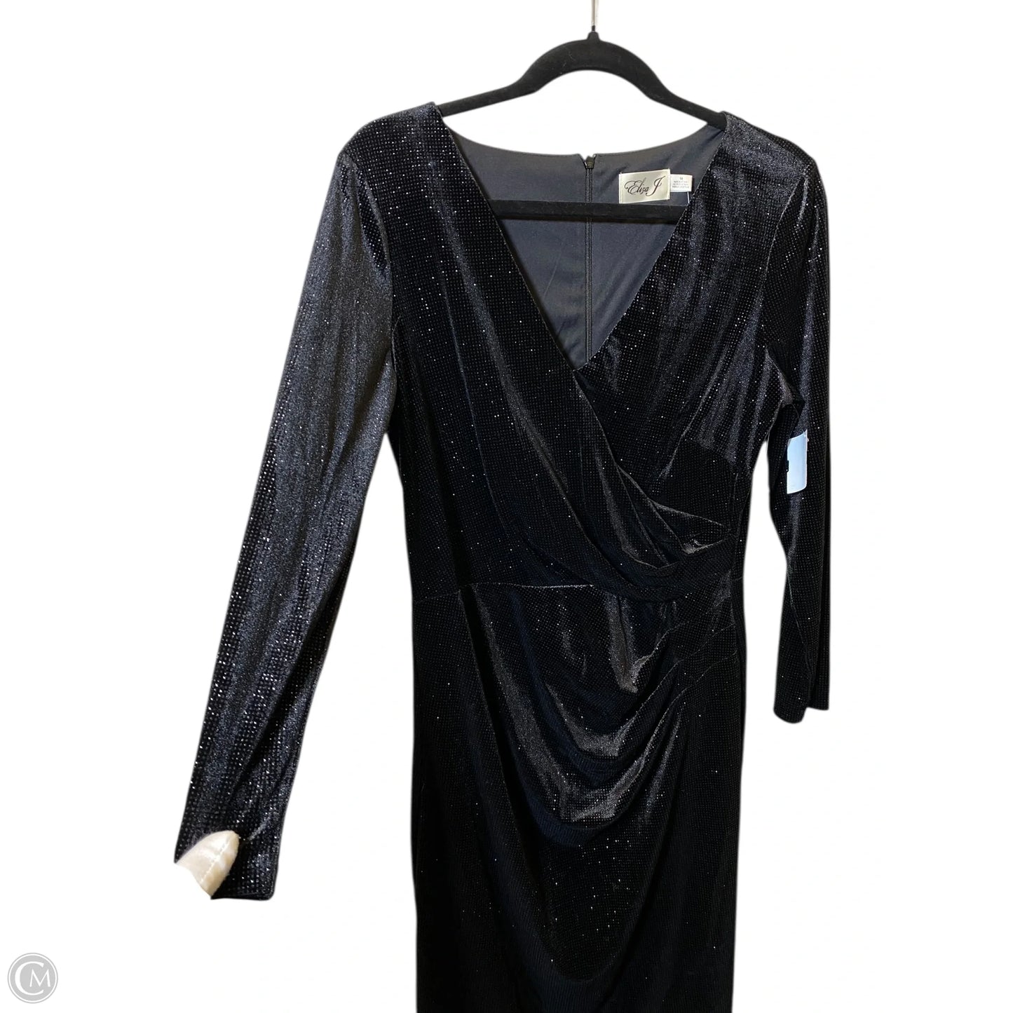 Dress Party Short By Eliza J In Black, Size: 14