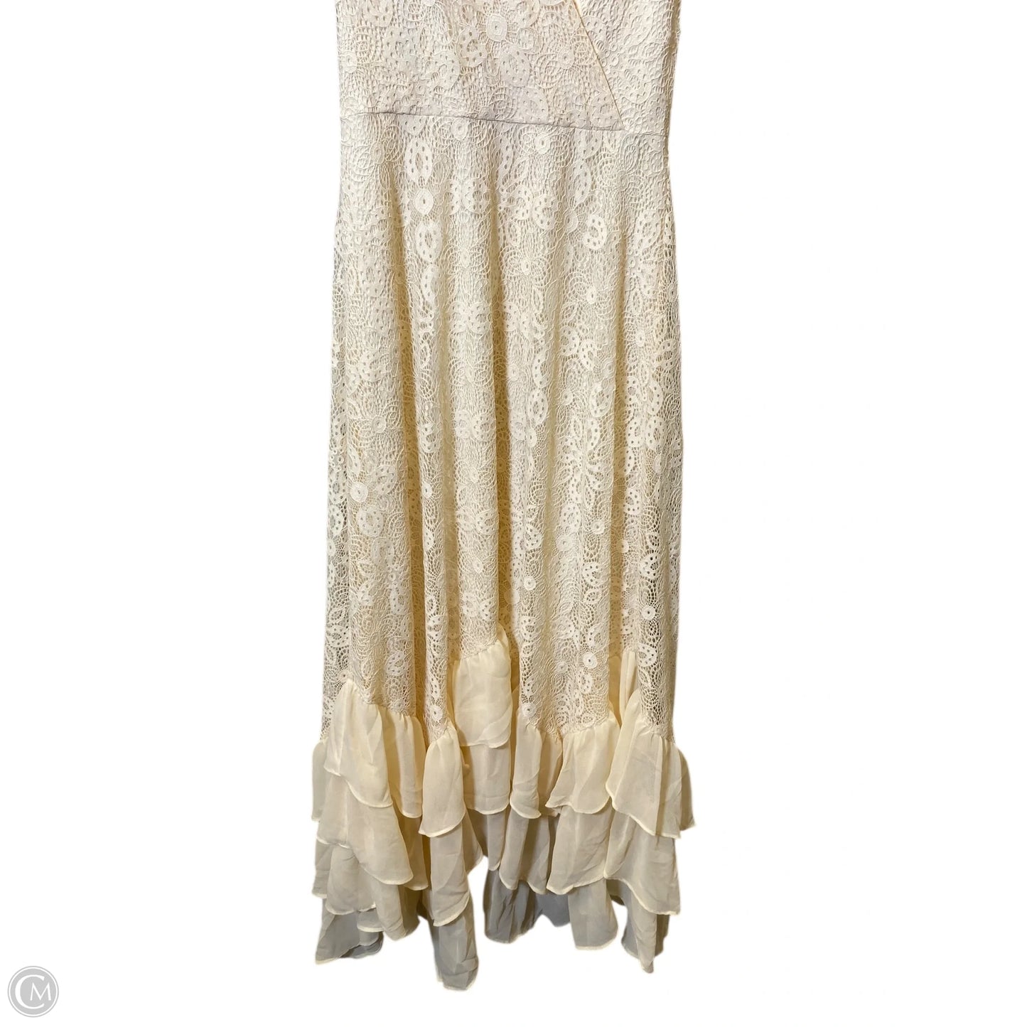 Dress Casual Maxi By Sundance In Cream, Size: M