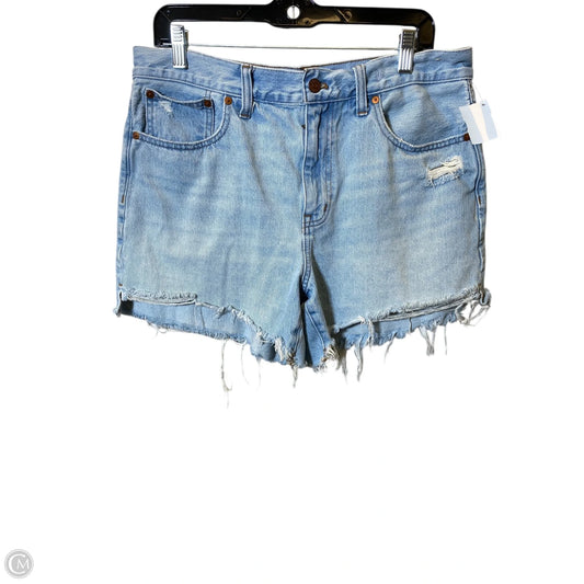 Shorts By Madewell In Blue Denim, Size: 10