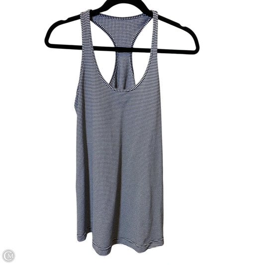 Athletic Tank Top By Lululemon In Striped Pattern, Size: M