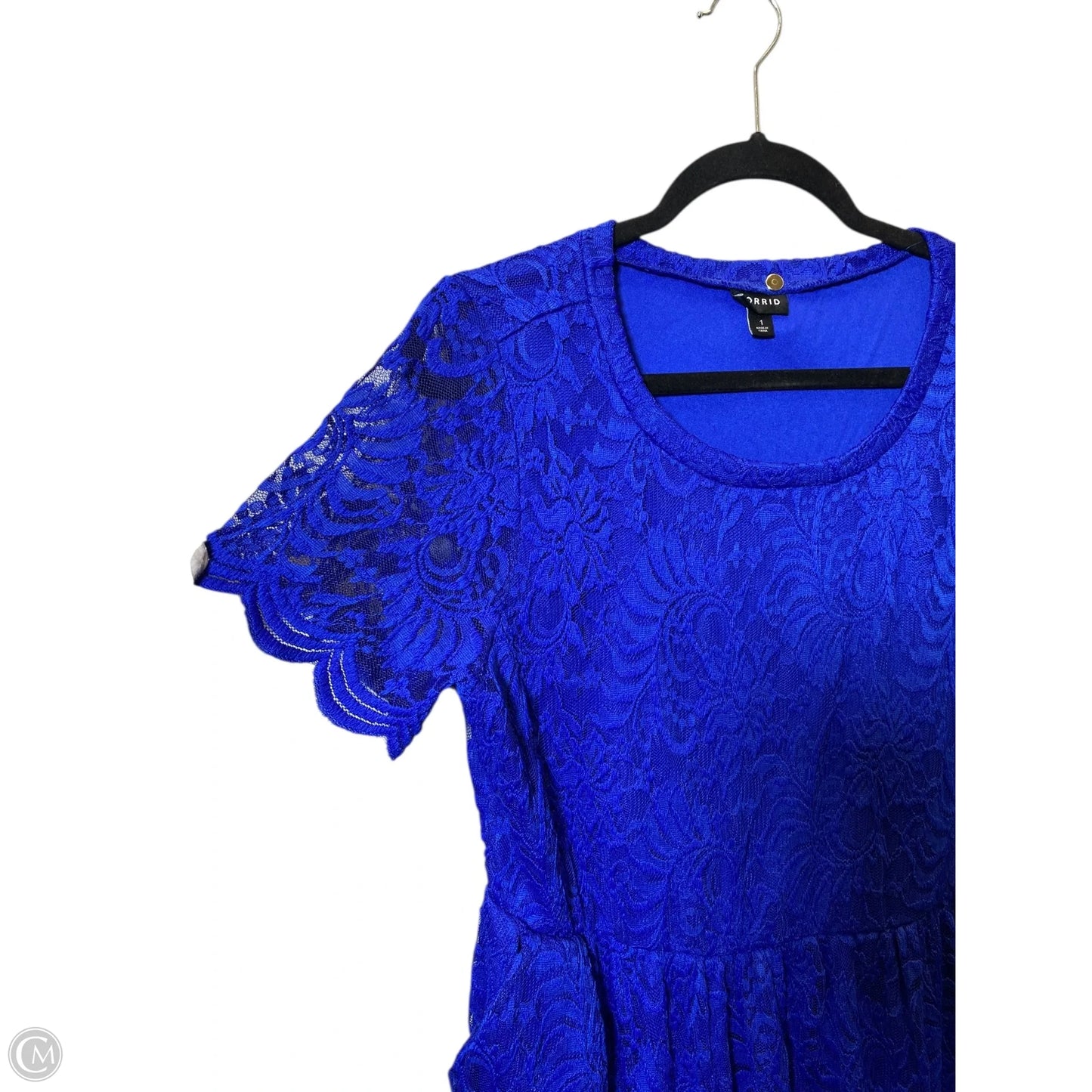 Dress Casual Maxi By Torrid In Blue, Size: 1x