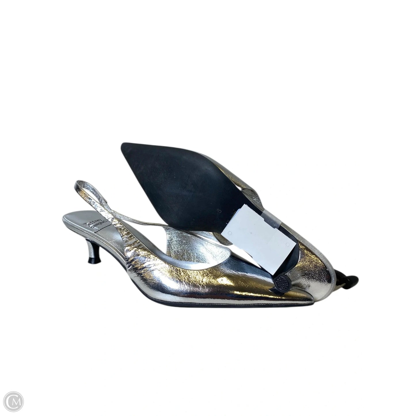 Shoes Heels Kitten By Jeffrey Campbell In Silver, Size: 6