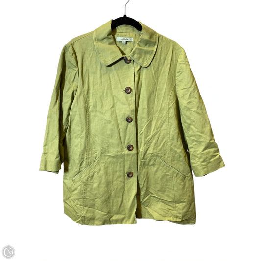 Jacket Moto By Nurture In Green, Size: L
