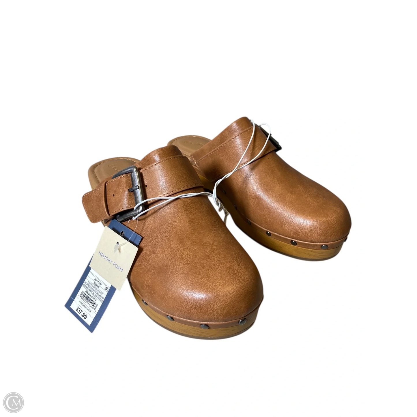 Shoes Heels Block By Universal Thread In Brown, Size: 8.5