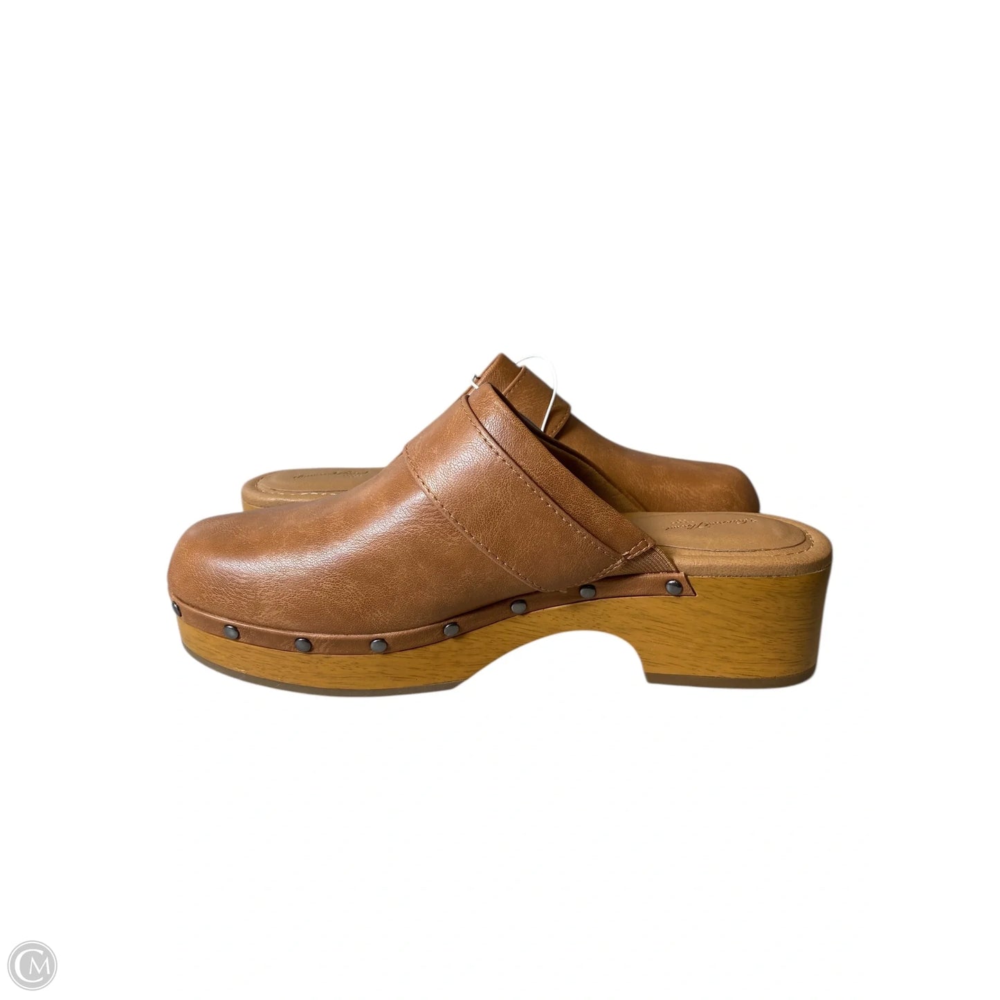 Shoes Heels Block By Universal Thread In Brown, Size: 8.5