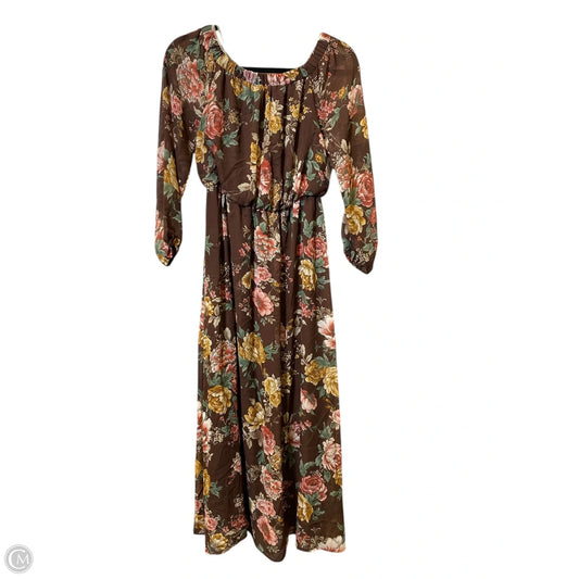 Dress Casual Maxi By Tacera In Multi-colored, Size: S