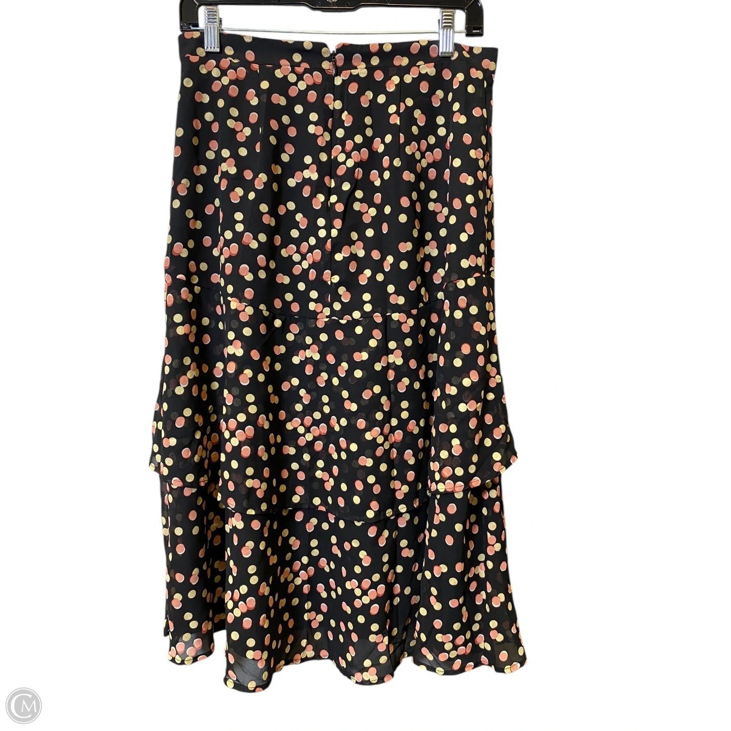 Skirt Maxi By Ann Taylor In Polkadot Pattern, Size: S