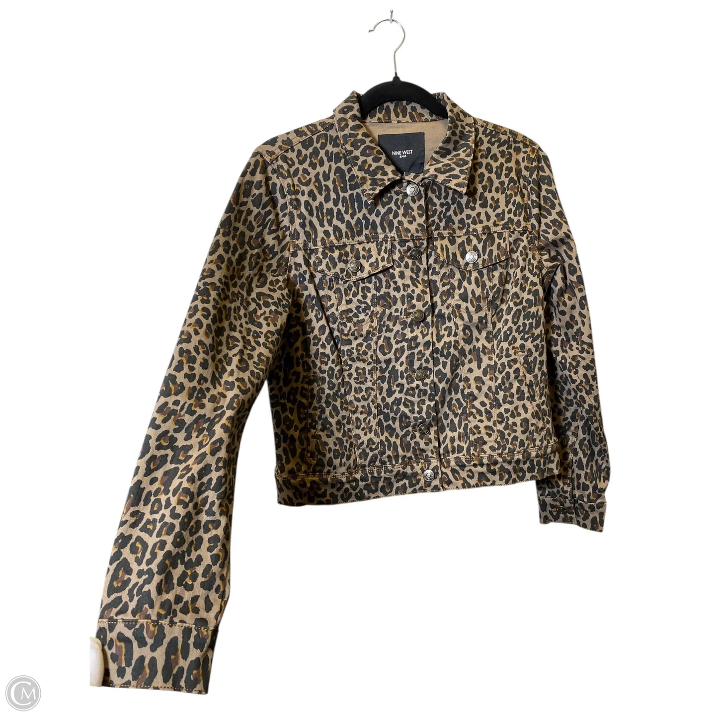 Jacket Other By Nine West In Animal Print, Size: M