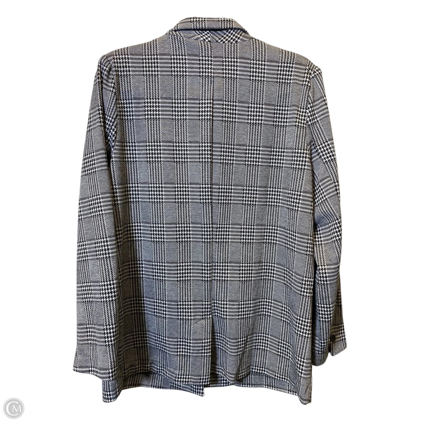 Blazer By Love Tree In Black & White, Size: L