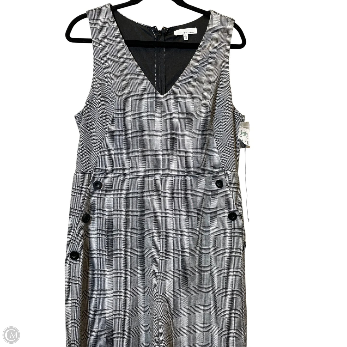 Jumpsuit By June & Hudson In Black & White, Size: Xl