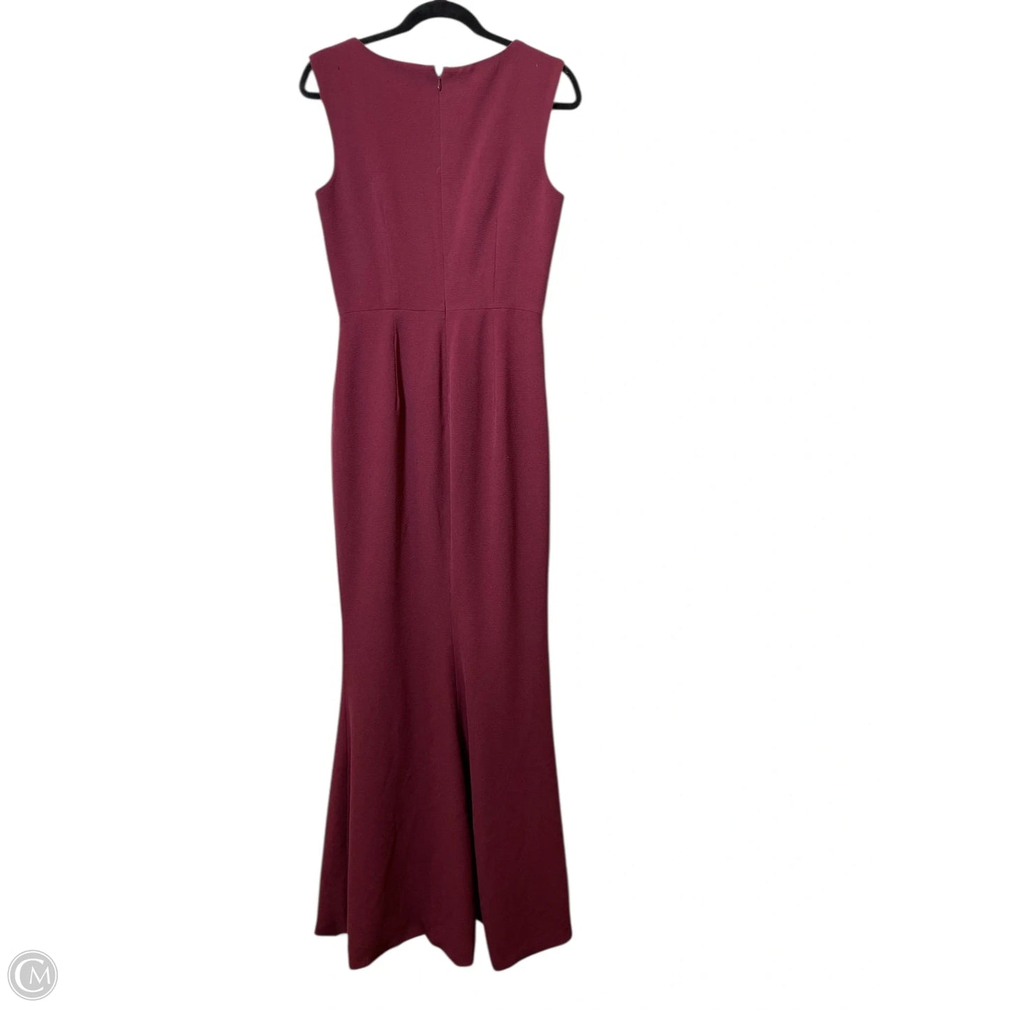 Dress Party Long By Dress The Population In Maroon, Size: M
