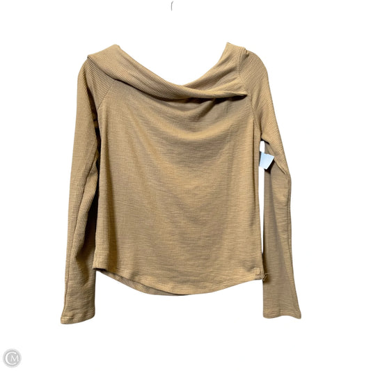 Top Long Sleeve By We The Free In Tan, Size: L
