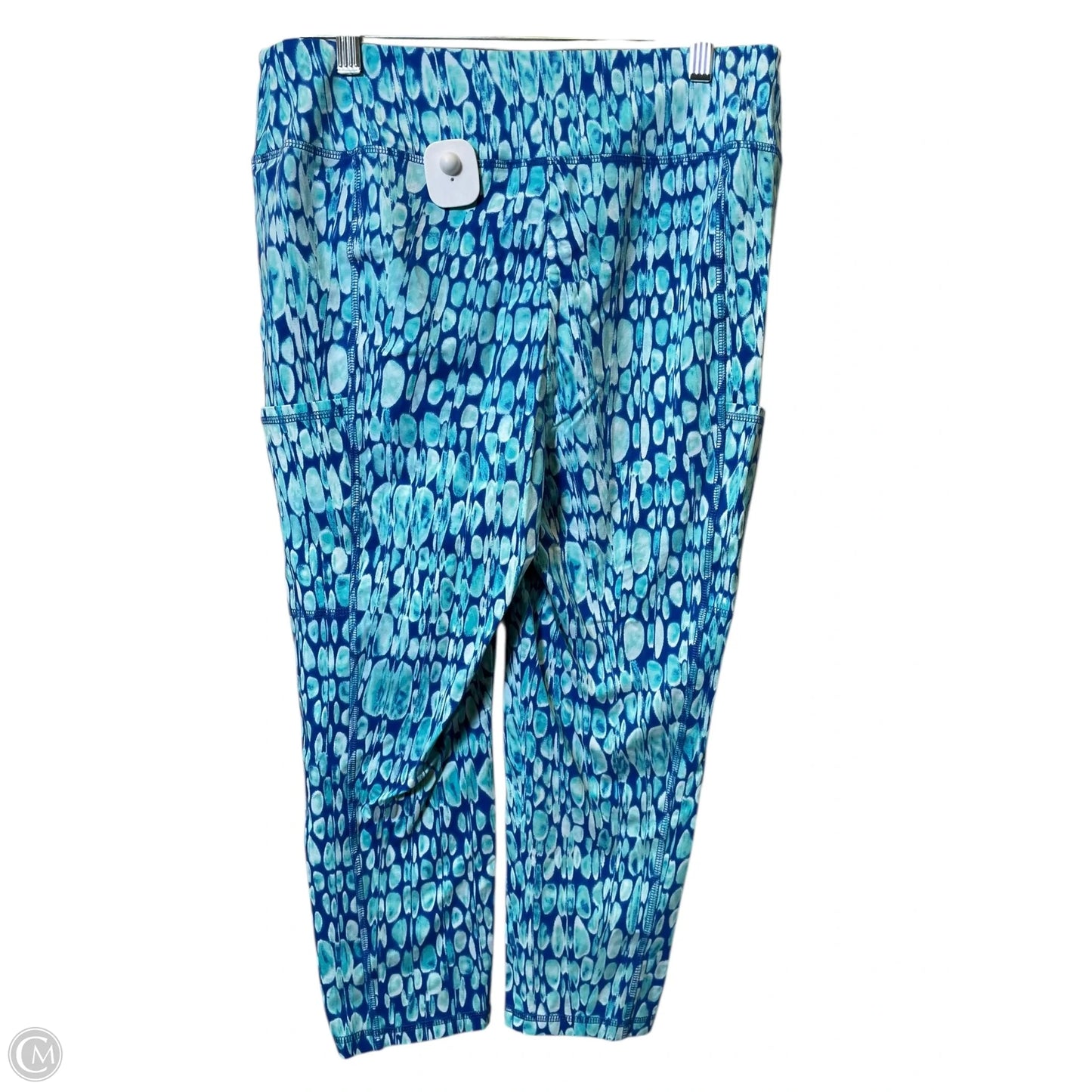 Athletic Pants By Chicos In Blue, Size: M