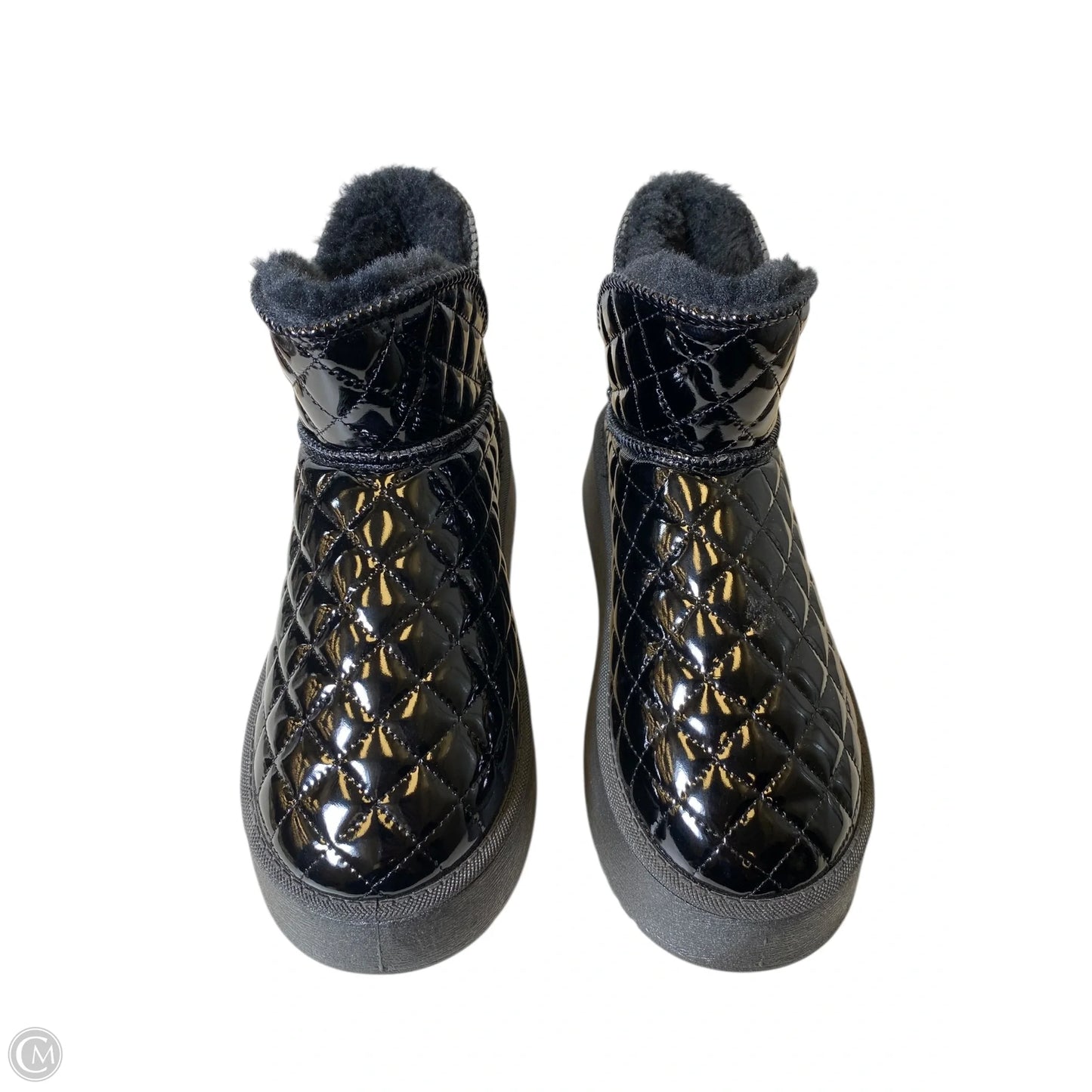 Boots Snow By Clothes Mentor In Black, Size: 8