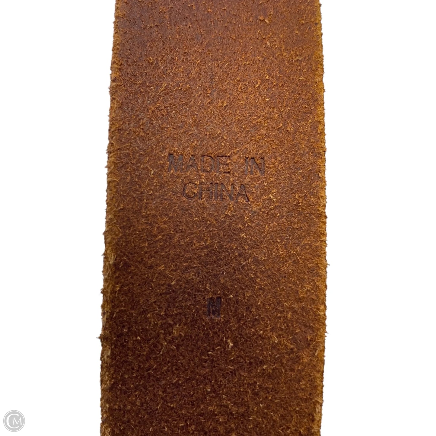 Belt Leather By Clothes Mentor, Size: Medium