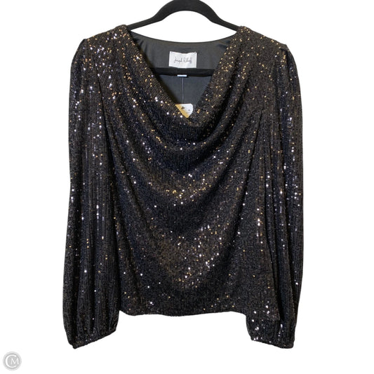 Top Long Sleeve By Joseph Ribkoff In Black, Size: M