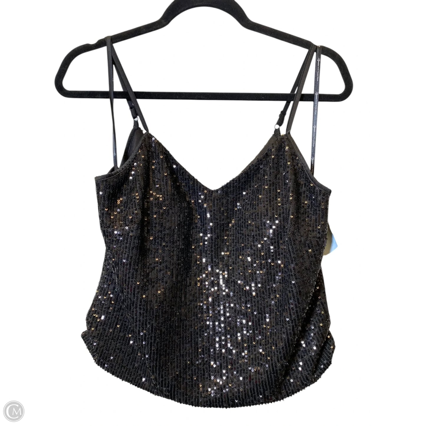 Top Sleeveless By Frank Lyman In Black, Size: L