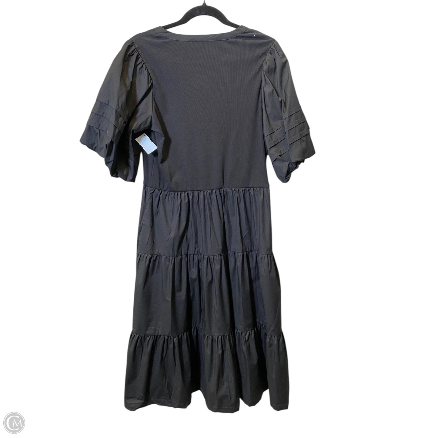 Dress Casual Maxi By Chicos In Black, Size: L