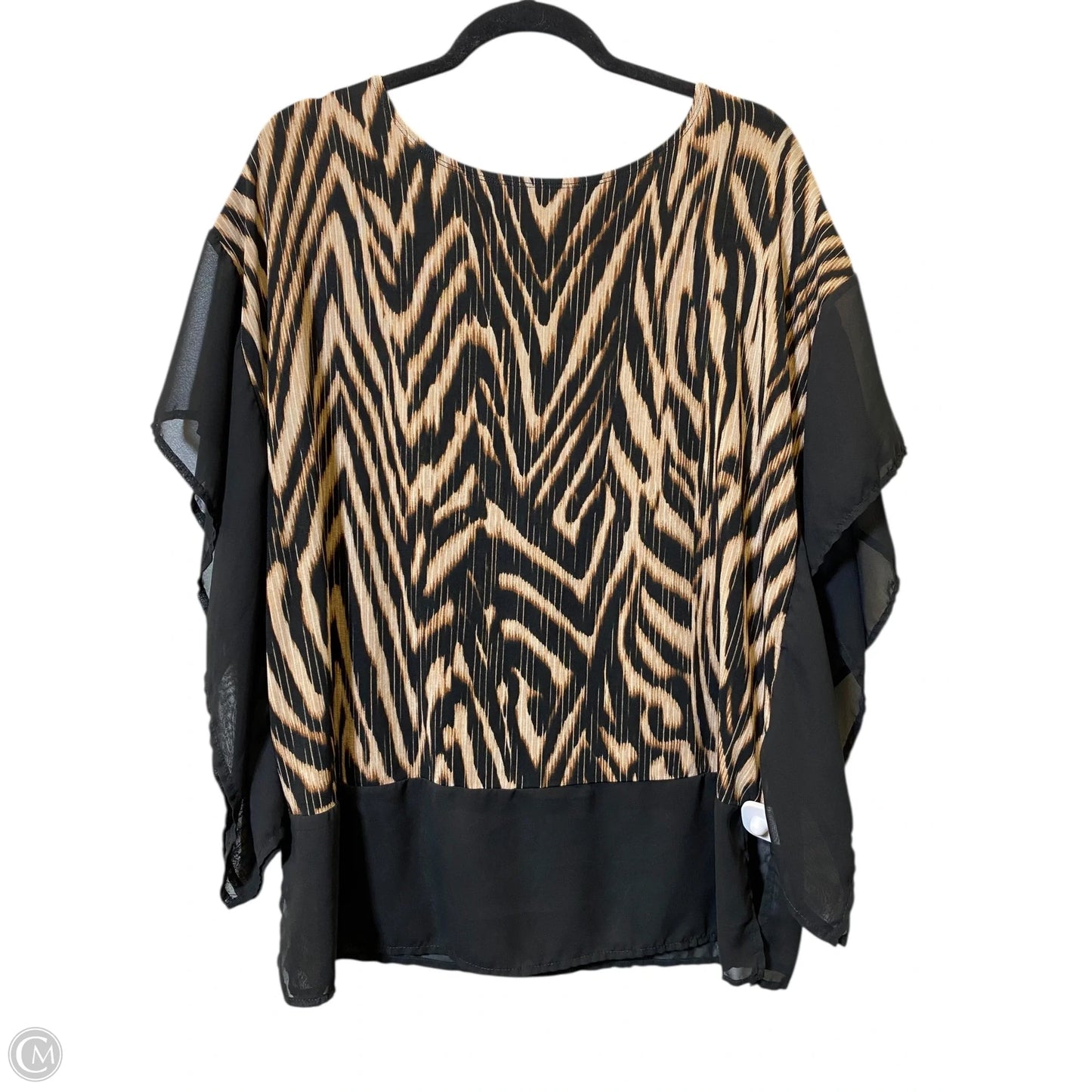 Pants Set 2pc By Chicos In Animal Print, Size: L