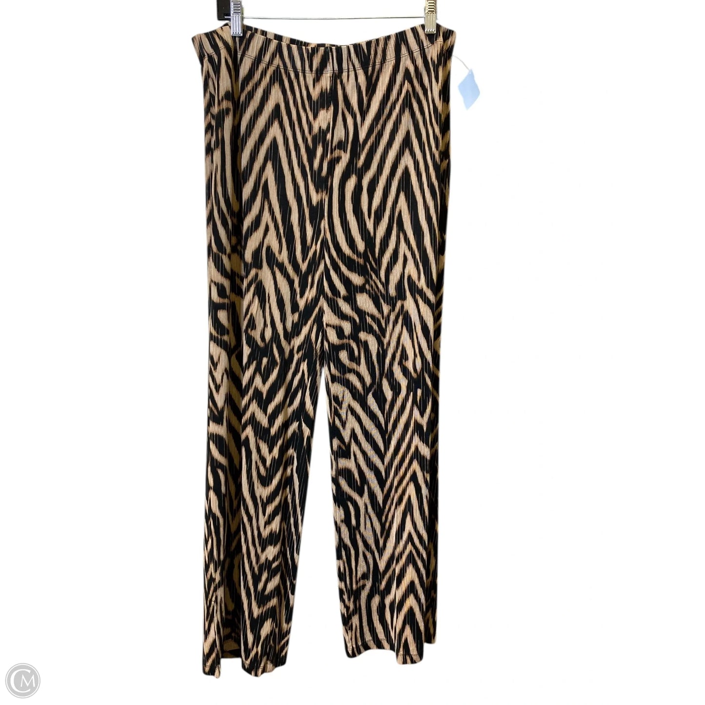 Pants Set 2pc By Chicos In Animal Print, Size: L