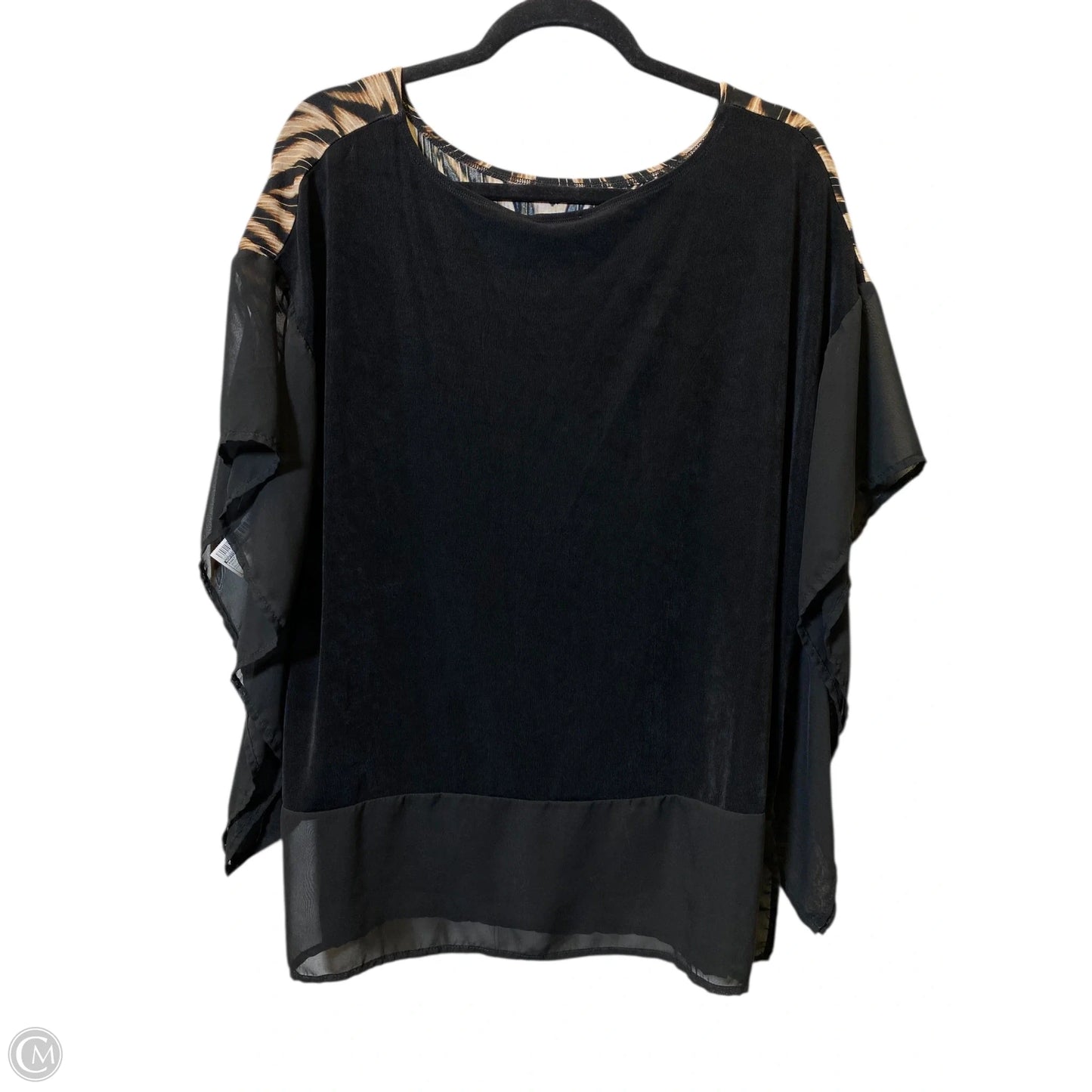 Pants Set 2pc By Chicos In Animal Print, Size: L