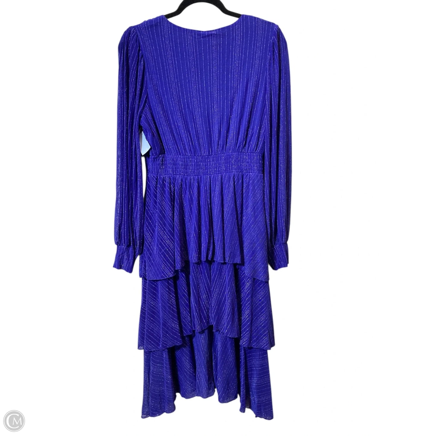 Dress Party Midi By Siren Lily In Purple, Size: L