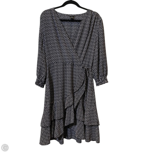 Dress Casual Midi By Kate And Lily In Black & White, Size: Xl