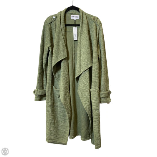Cardigan By Steve Madden In Green, Size: L