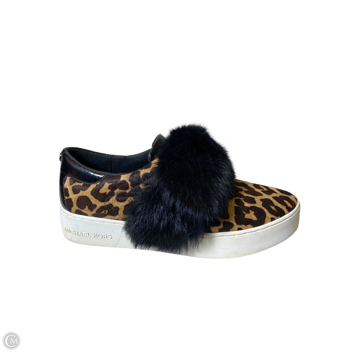 Shoes Designer By Michael Kors In Animal Print, Size: 8