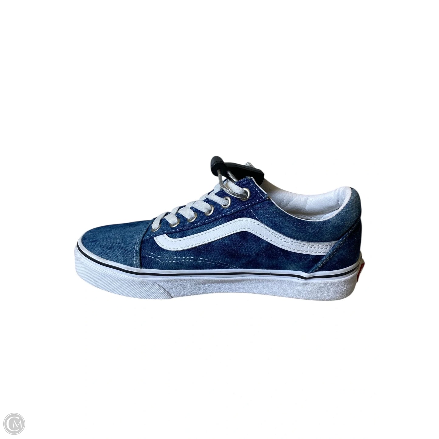 Shoes Sneakers By Vans In Blue, Size: 6.5
