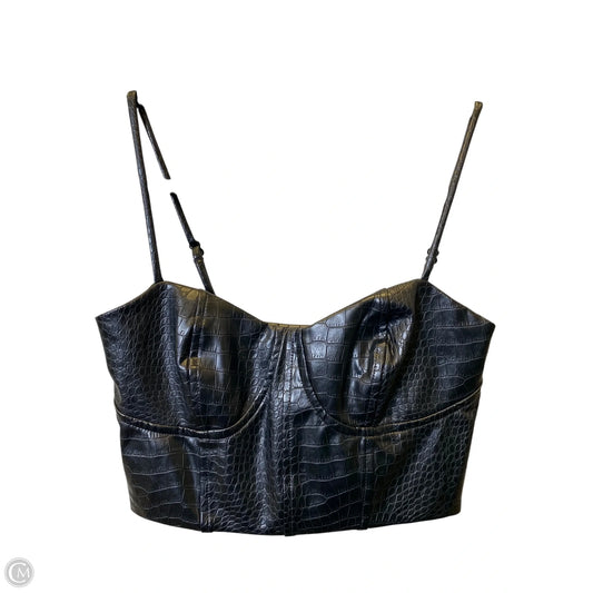 Top Sleeveless By Express In Black, Size: S