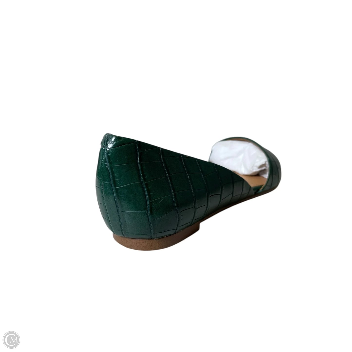 Shoes Flats By J. Crew In Green, Size: 9.5