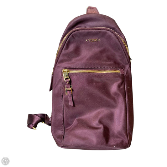 Crossbody Designer By Tumi, Size: Medium