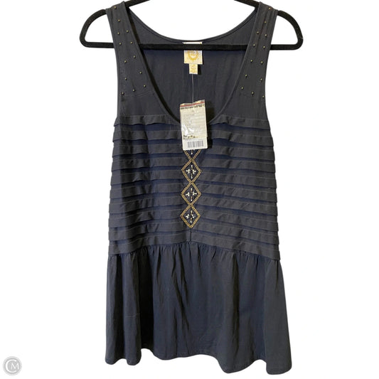 Tank Top By Ric Rac In Black, Size: L