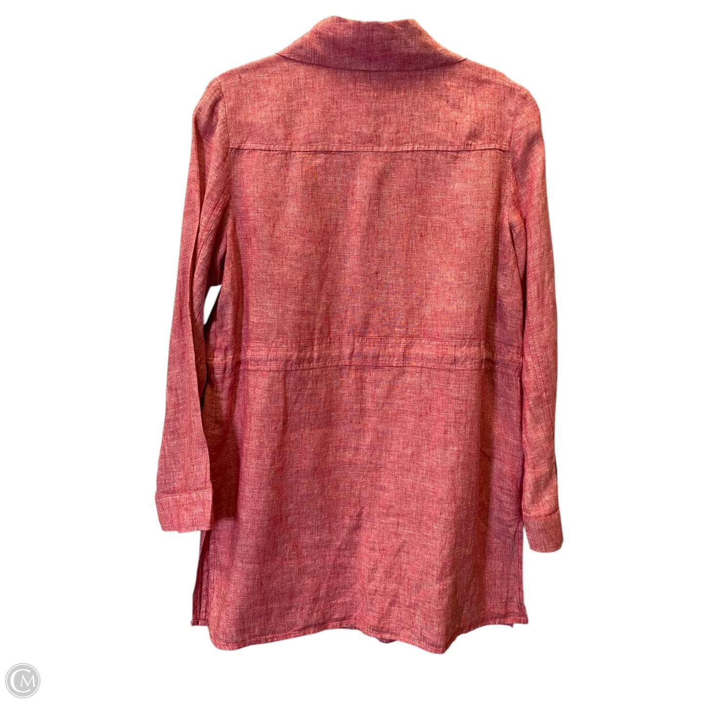 Top Long Sleeve By Chicos In Red, Size: M