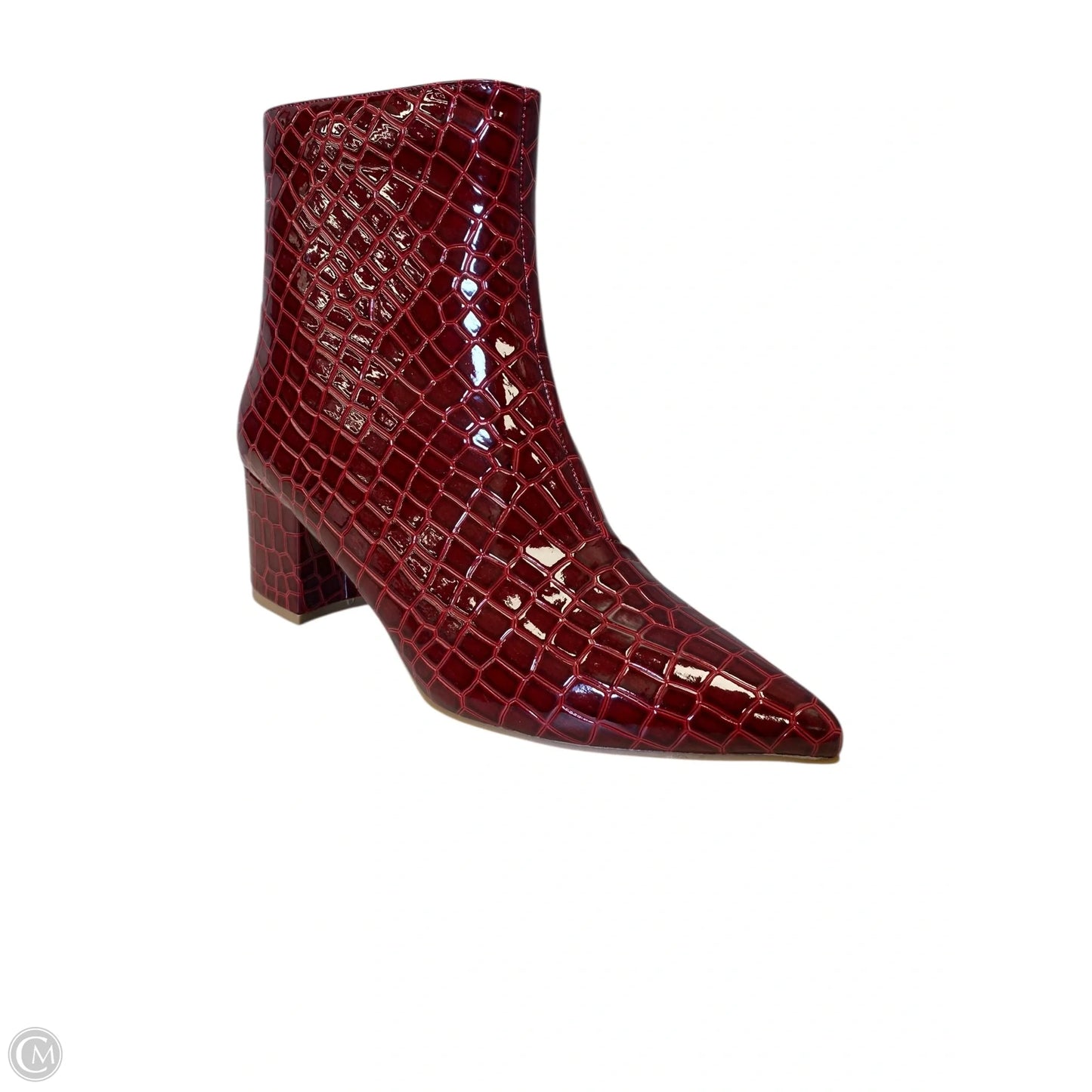 Boots Ankle Heels By Sugar In Red, Size: 8.5