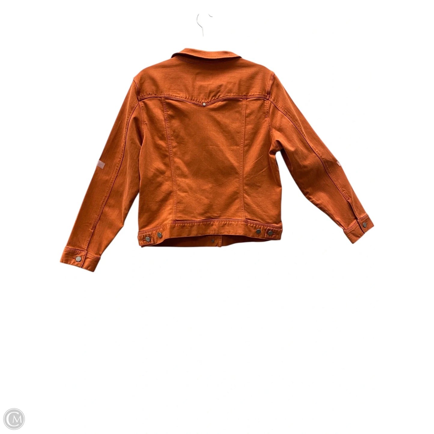 Jacket Denim By Liverpool In Orange, Size: L
