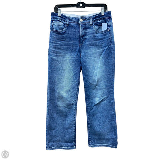 Jeans Straight By Wit & Wisdom In Blue Denim, Size: 10
