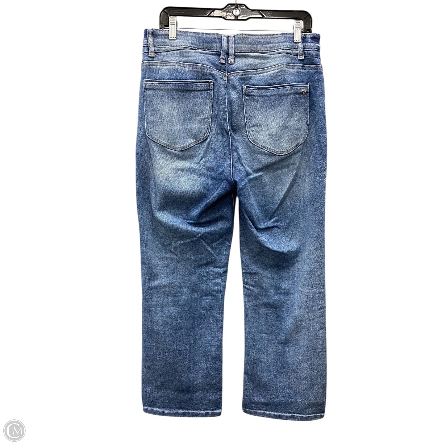 Jeans Straight By Wit & Wisdom In Blue Denim, Size: 10