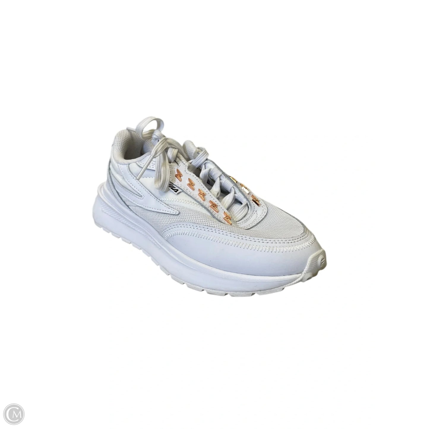 Shoes Athletic By Fila In White, Size: 8