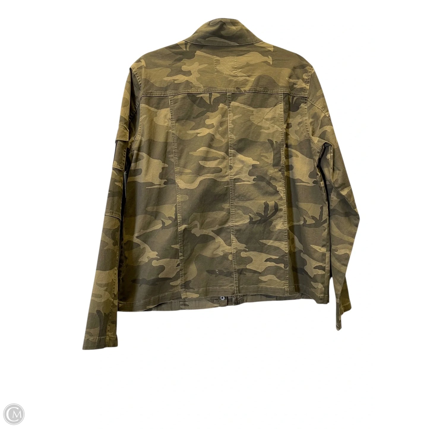 Jacket Denim By Thread And Supply In Camouflage Print, Size: Xl