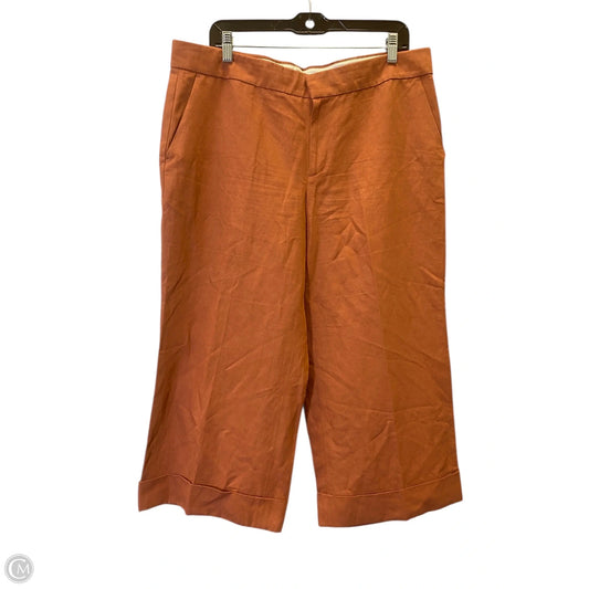 Pants Cropped By J. Crew In Orange, Size: 14