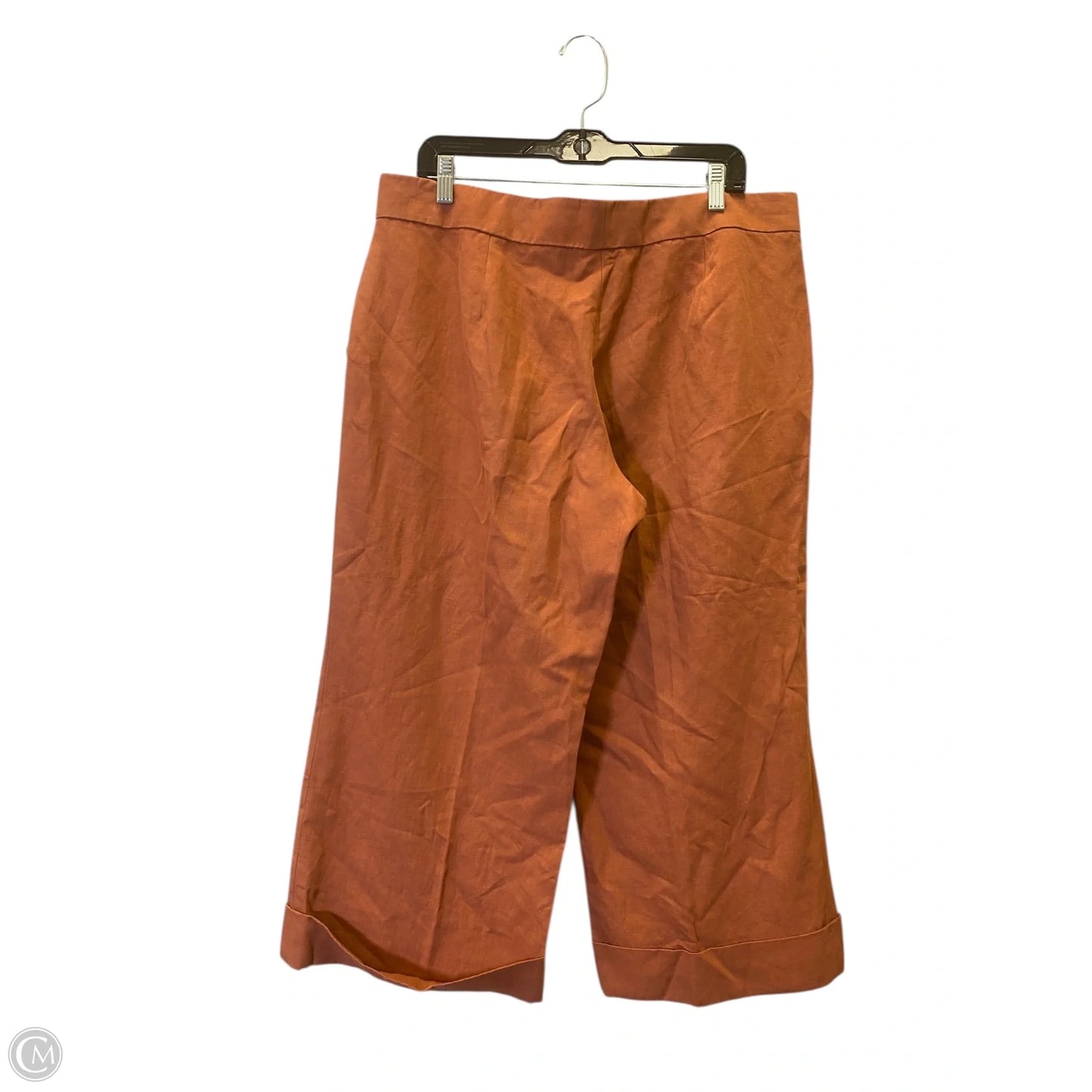 Pants Cropped By J. Crew In Orange, Size: 14