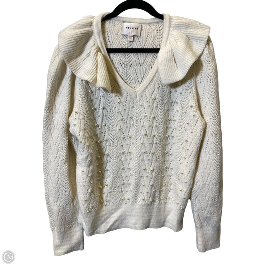 Sweater By Industry In Cream, Size: Xl