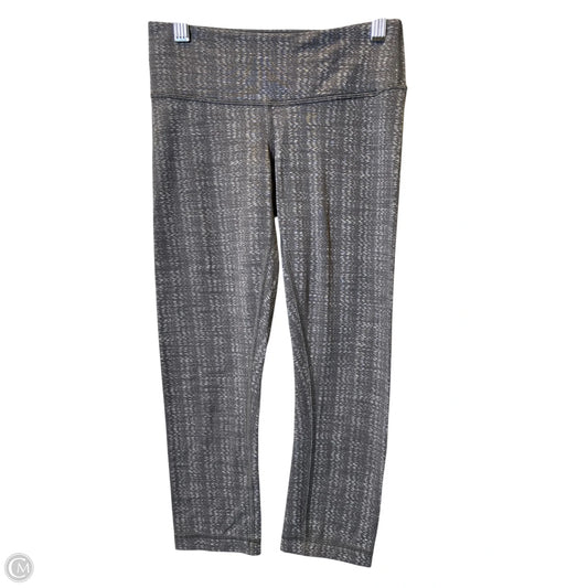 Athletic Leggings By Lululemon In Grey, Size: S