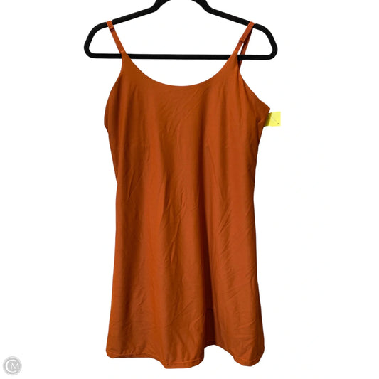 Athletic Dress By Clothes Mentor In Orange, Size: Xl